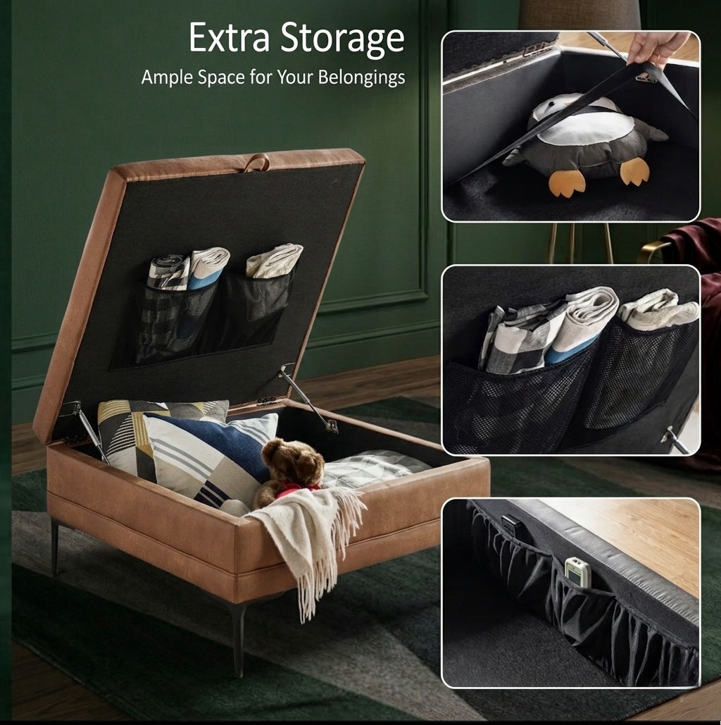 Irvin Lift Top Shelved Storage
Cocktail