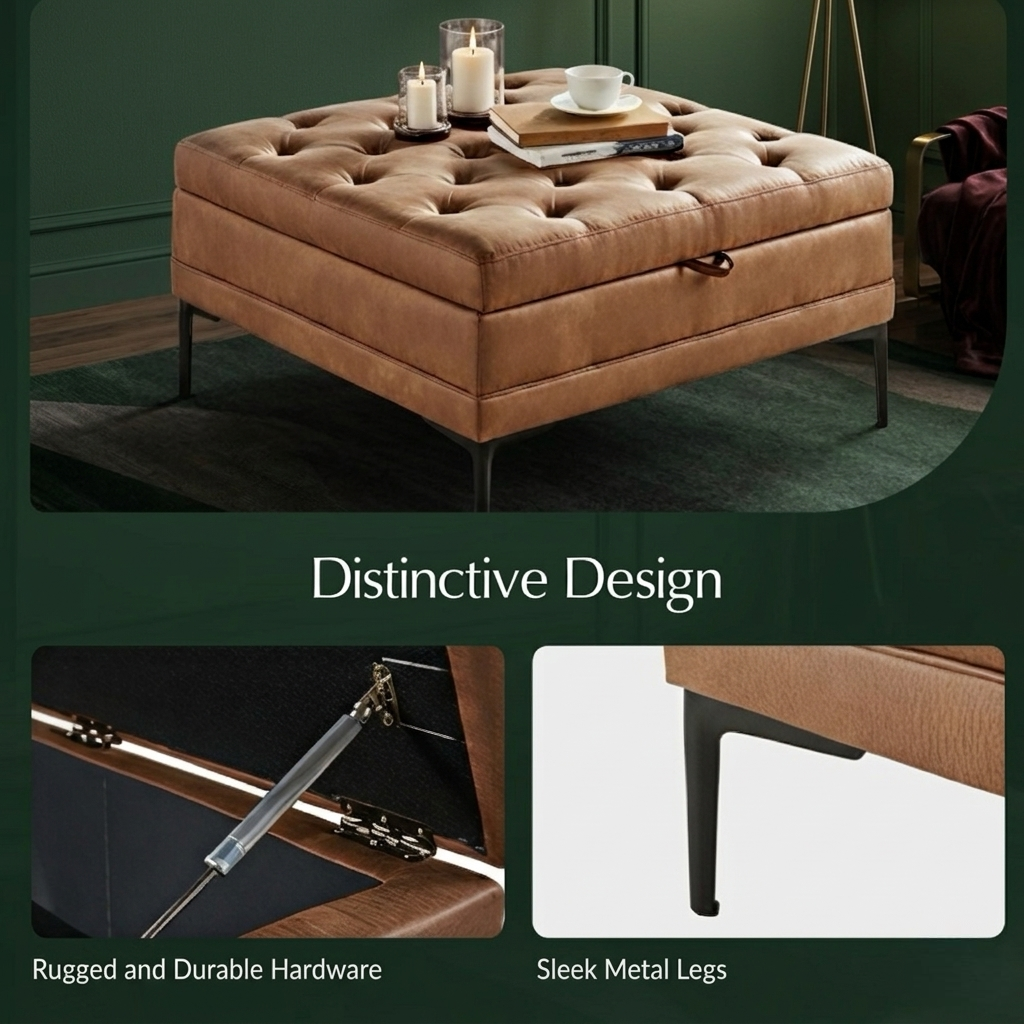 Irvin Lift Top Shelved Storage
Cocktail