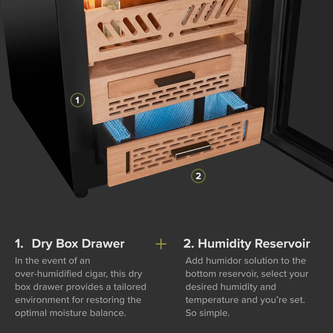 Airo Fridgador Cabinet - 88L