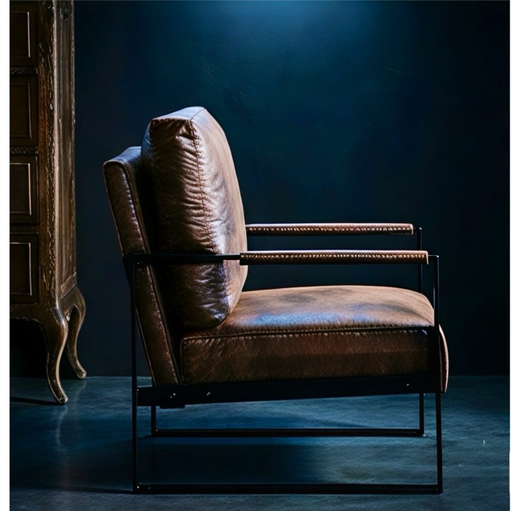 Classic Mid Century Modern Accent Armchair
