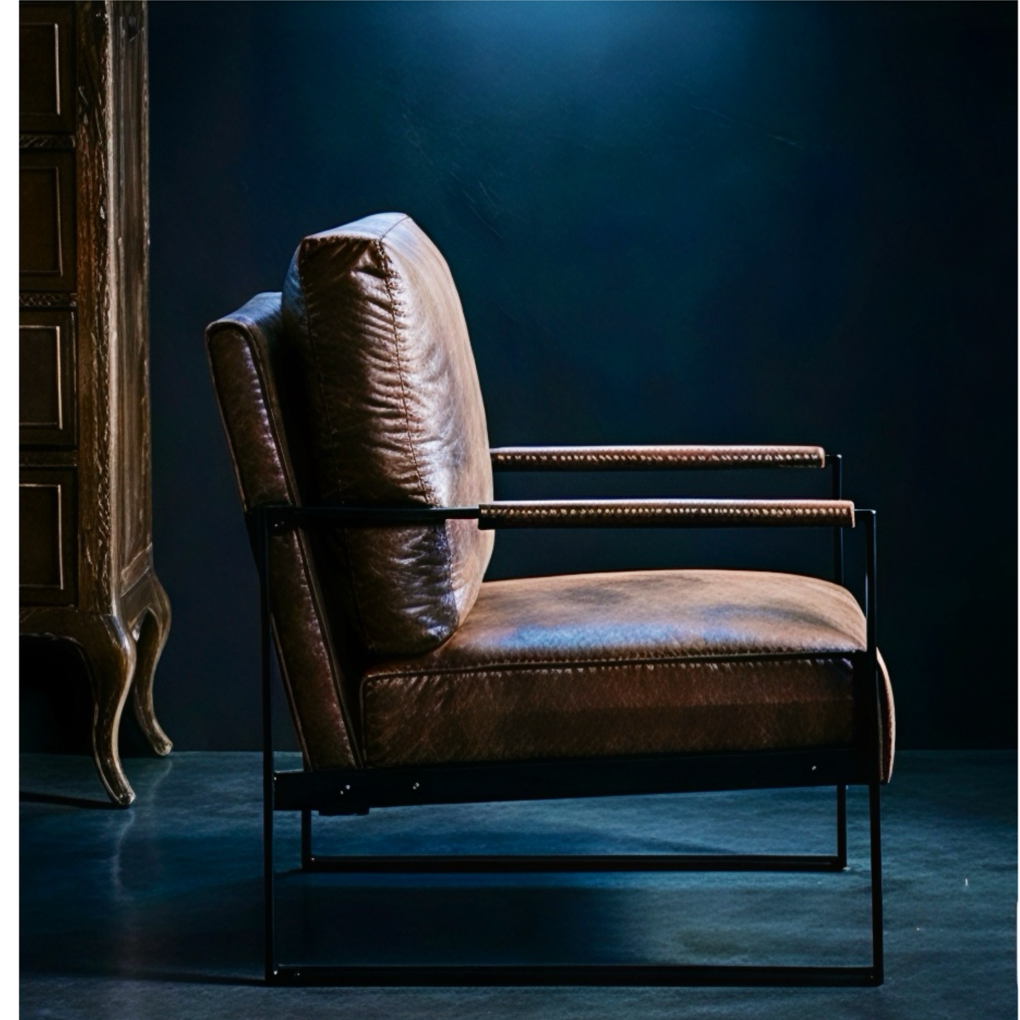 Classic Mid Century Modern Accent Armchair