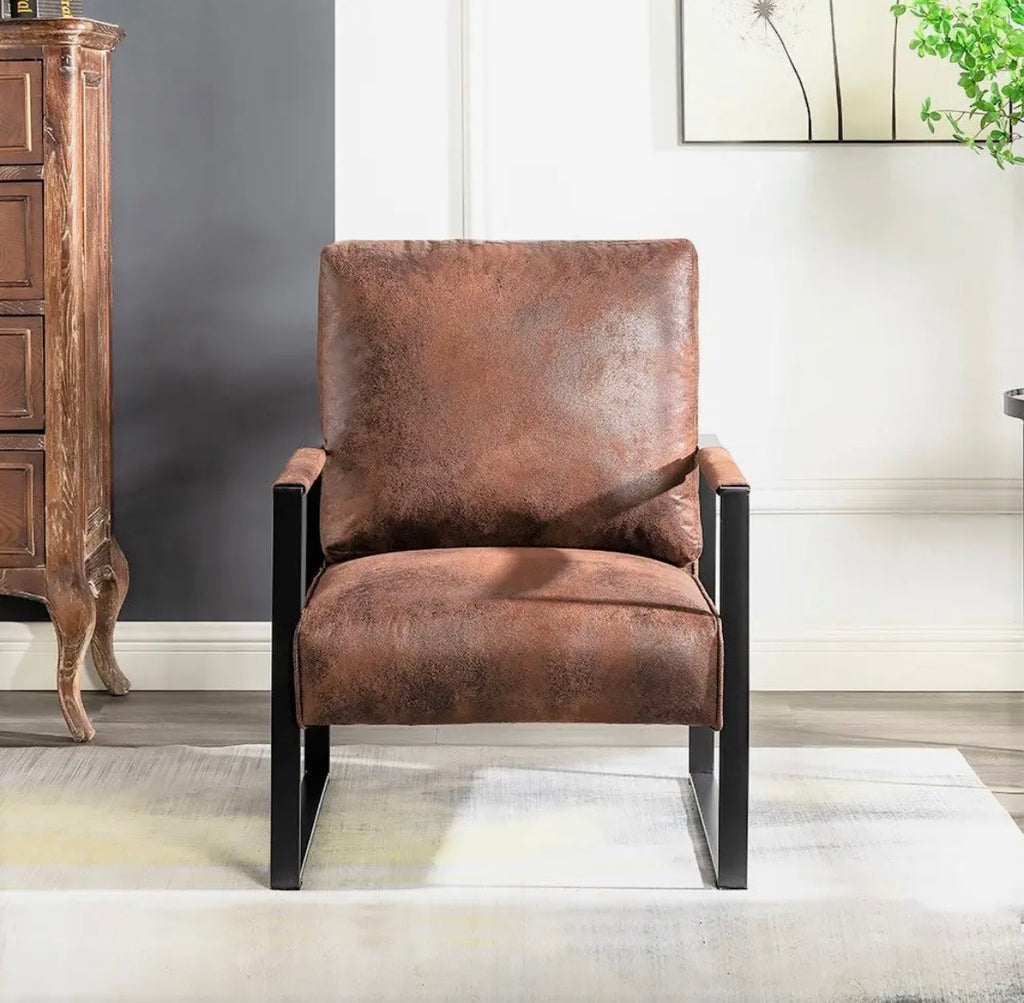 Classic Mid Century Modern Accent Armchair